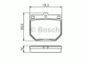 BOSCH 0 986 494 579 Brake Pad Set, disc brake